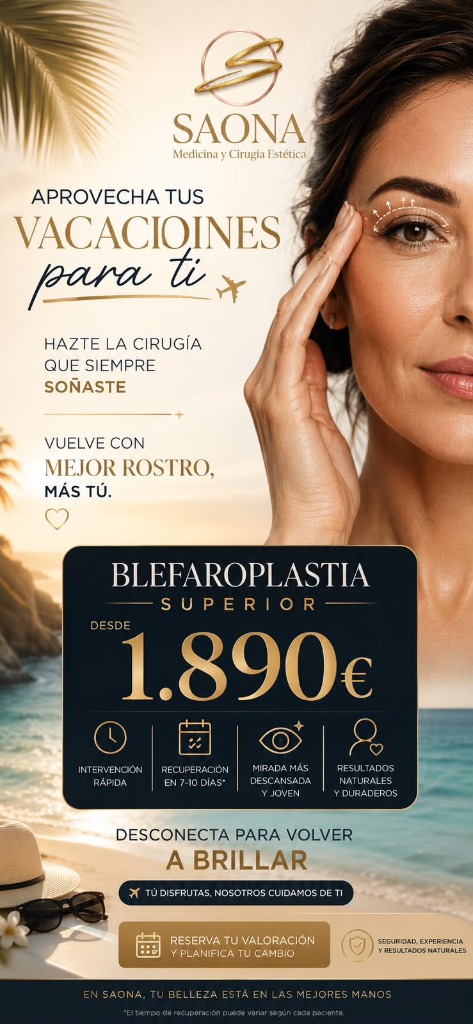 Blefaroplastia Superior Clínica Saona