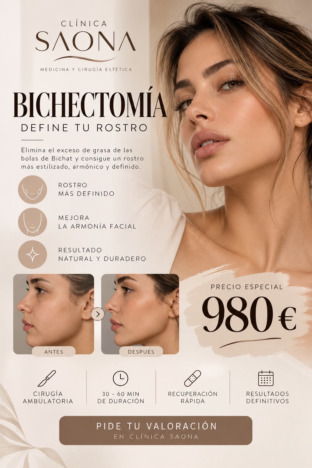 Bichectomía Clínica Saona