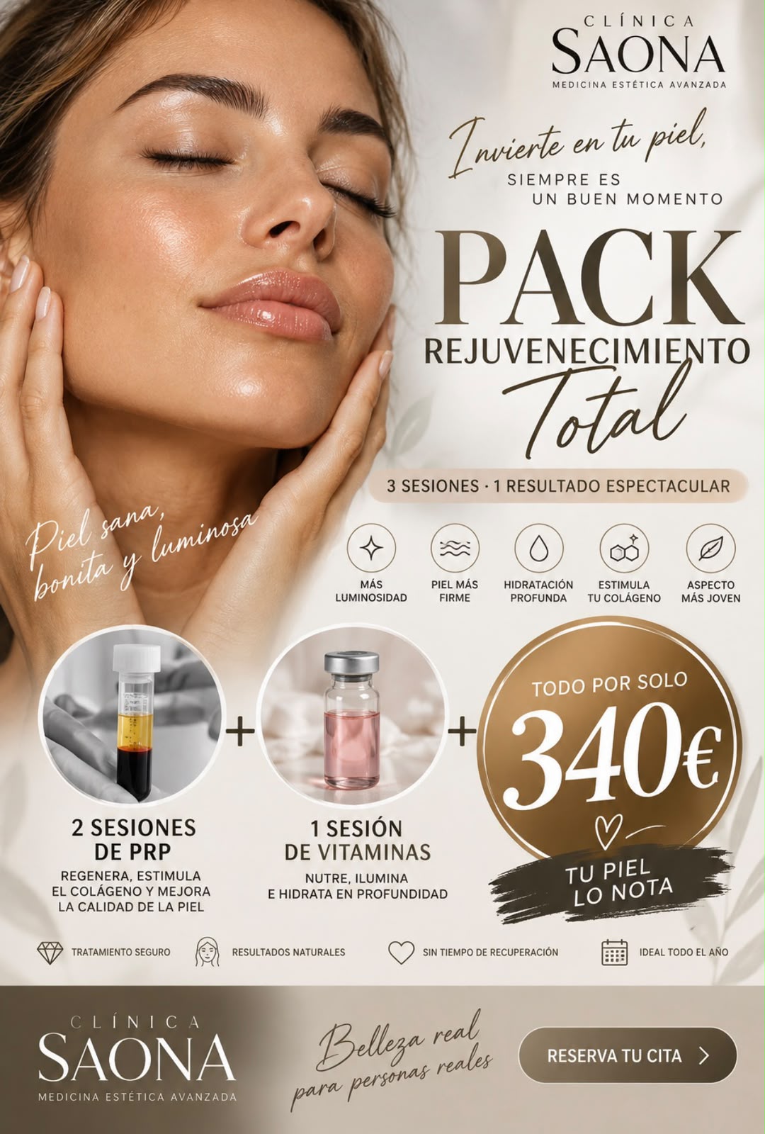 Pack Rejuvenecimiento Total PRP