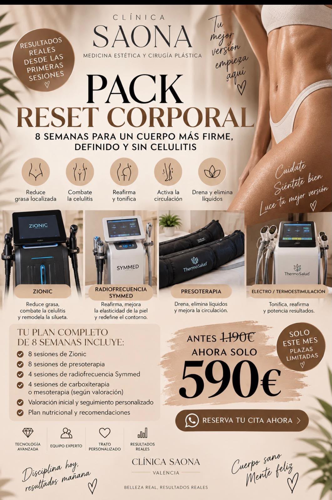 Pack Reset Corporal 8 Semanas